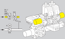 Application for gas regulator with solenoid valve VAD