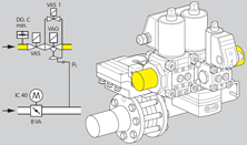 Application for gas regulator with solenoid valve VAD