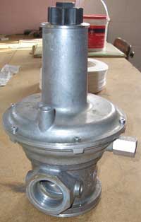 Rebuilt vgbf gas pressure regulator