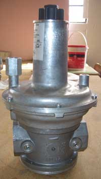 Rebuilt vgbf gas pressure regulator