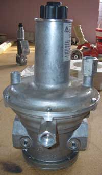 Rebuilt vgbf gas pressure regulator